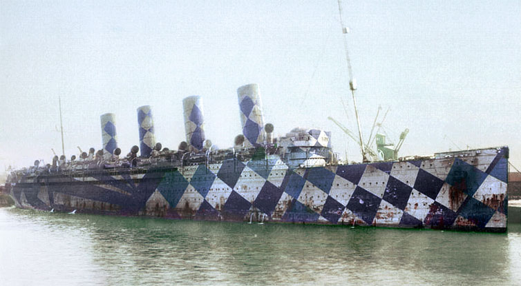 RMS Mauretania during WW I