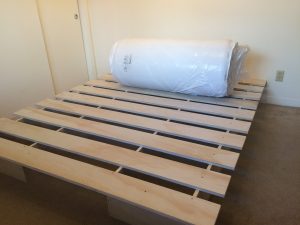 cali king bed platform diy