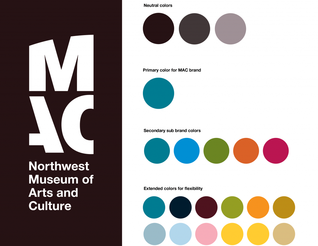 Museum identity design by Blank Space