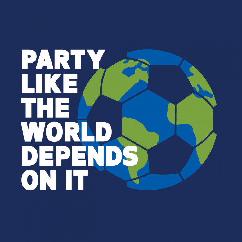 Party Like the World Depends on It | brand